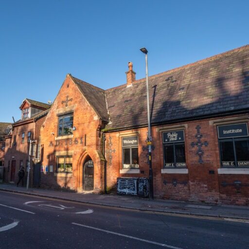 An image of the exterior of Withington Public Hall Institute in Withington, Manchester on Thursday 20 November 2025.