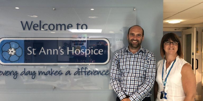 Eddie St Ann's Hospice