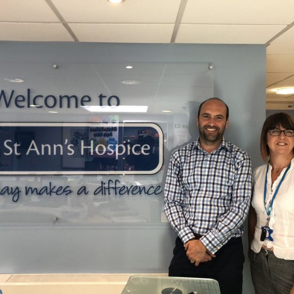 Eddie St Ann's Hospice