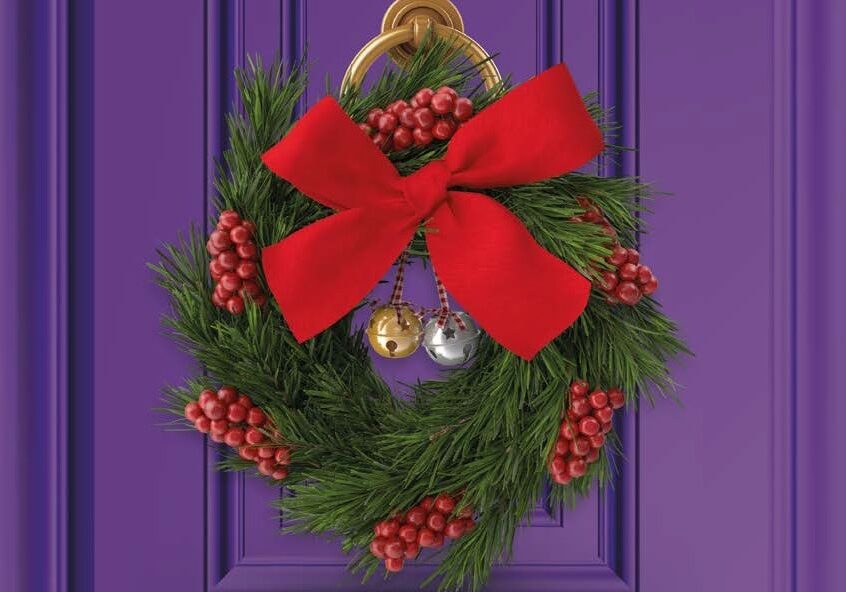 Festive door 2024