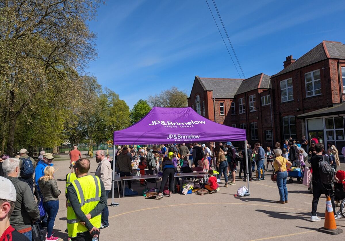 Gazebo Chorlton Park primary school