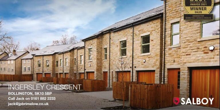 Ingersley Crescent, Bollington - Advert Front