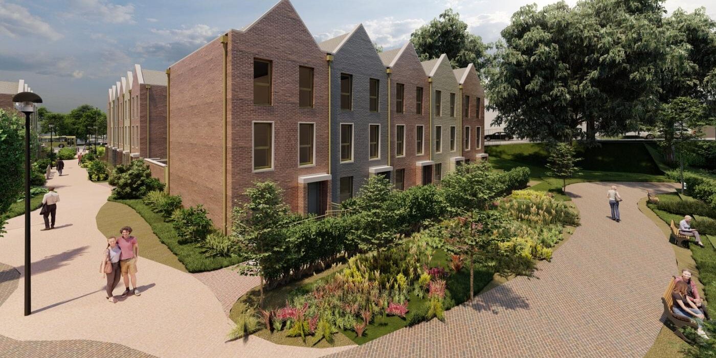 Lacy Street CGI of development