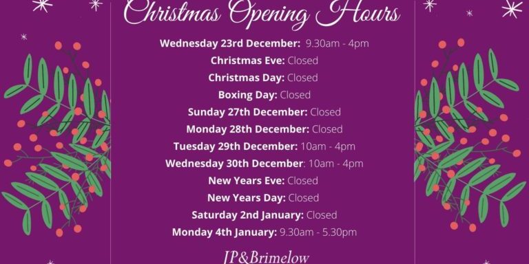Opening Hours 2020