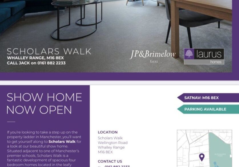 Scholars Walk Mailer