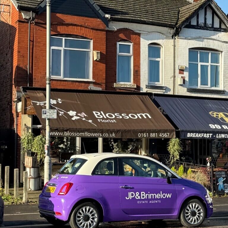 Shop and car