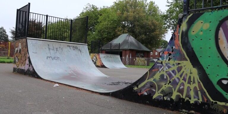 Skate park Chorlton Park 2023