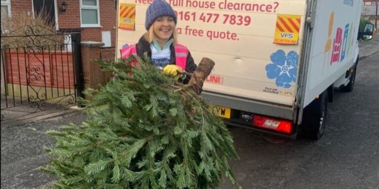 St Anne's Hospice Xmas tree colelction 2025