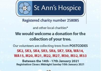 St Ann's Hospice - Tree advert collection