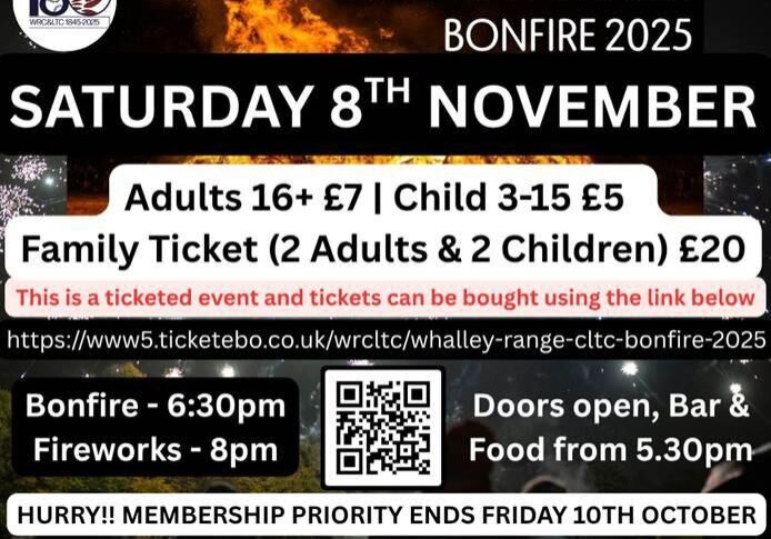 Whalley Range Bonfire 2025