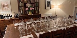 Wine tasting table 1